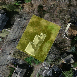 25 Boulevard Rd, Newton MA 02459-1203 aerial view