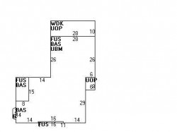 229 Dudley Rd, Newton MA  02459-2831 floor plan