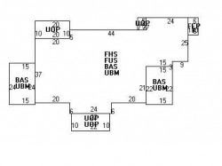 301 Waverley Ave, Newton MA  02458-2713 floor plan