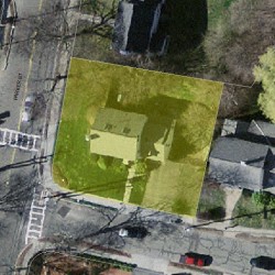 6 Hagen Rd, Newton MA 02459-2752 aerial view