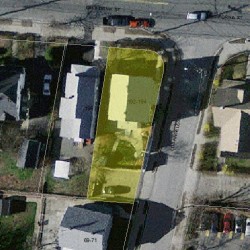194 California St, Newton MA 02458-1007 aerial view