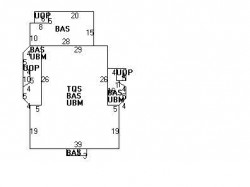 17 Channing St, Newton MA 02458-1628 floor plan