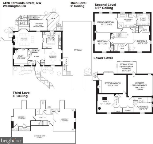 4428 Edmunds St, Washington DC  20007-1117 exterior