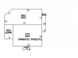 15 Randlett Park, Newton MA 02465-1716 floor plan