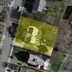 80 Grasmere St, Newton MA 02458-2211 aerial view