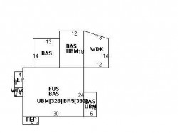 34 Day St, Newton MA 02466-2917 floor plan