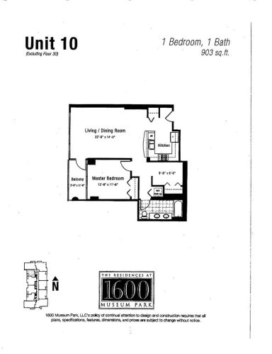 1629 Prairie Ave, Chicago IL  60616-4403 exterior