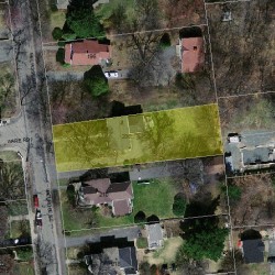 206 Melrose St, Newton MA 02466-1119 aerial view