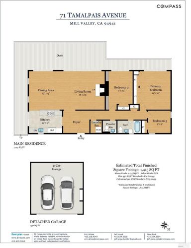 71 Tamalpais Ave, Mill Valley CA 94941-1078 exterior