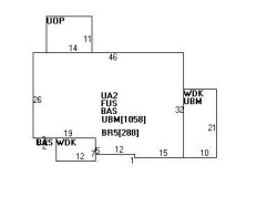 48 Gralynn Rd, Newton MA 02459-1341 floor plan