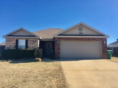 3383 Oglethorpe St, Springdale AR  72764-7968 exterior