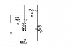 125 Beaumont Ave, Newton MA 02460-2315 floor plan