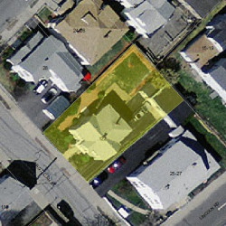 122 Hawthorn St, Newton MA 02458-1238 aerial view