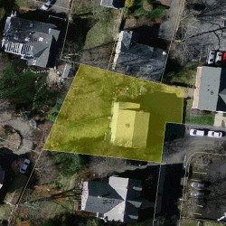 19 Wesley St, Newton MA 02458-1915 aerial view