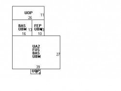 51 Claremont St, Newton MA 02458-1925 floor plan