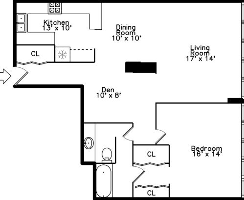 200 Delaware Pl, Chicago IL  60611-1798 exterior