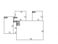 8 Olde Field Rd, Newton MA 02459-2733 floor plan