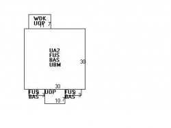 62 Hawthorn St, Newton MA  02458-1215 floor plan