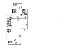 37 Cook St, Newton MA  02458-1311 floor plan