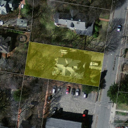 91 Walker St, Newton MA 02460-1519 aerial view