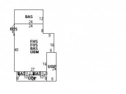 52 Brookside Ave, Newton MA 02460-1530 floor plan