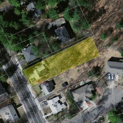 346 Winchester St, Newton MA 02461-2051 aerial view