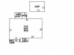 401 Winchester St, Newton MA 02461-2008 floor plan
