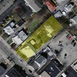 188 Adams St, Newton MA  02458-1203 aerial view