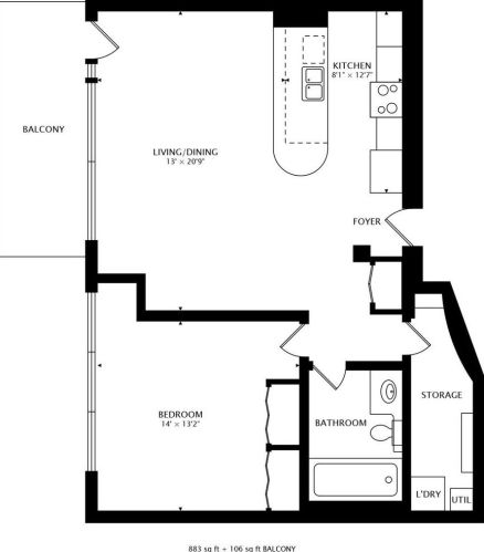 1040 Adams St, Chicago IL  60607-2912 exterior