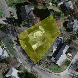 550 Dudley Rd, Newton MA 02459-2809 aerial view