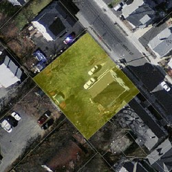 109 West St, Newton MA  02458-1374 aerial view