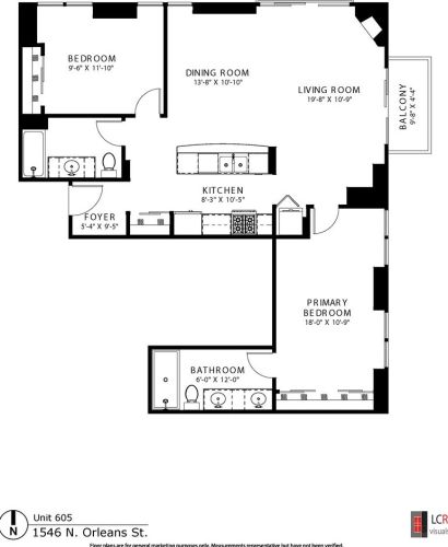 1546 Orleans St, Chicago IL  60610-2453 exterior