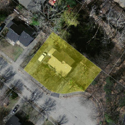 14 Wilson Cir, Newton MA 02461-1111 aerial view