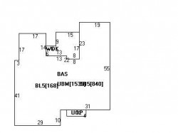 60 Levbert Rd, Newton MA 02459-3063 floor plan