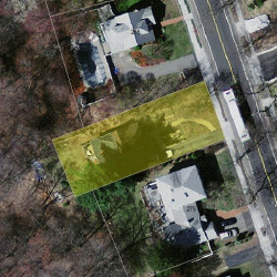 269 Winchester St, Newton MA 02461-2042 aerial view