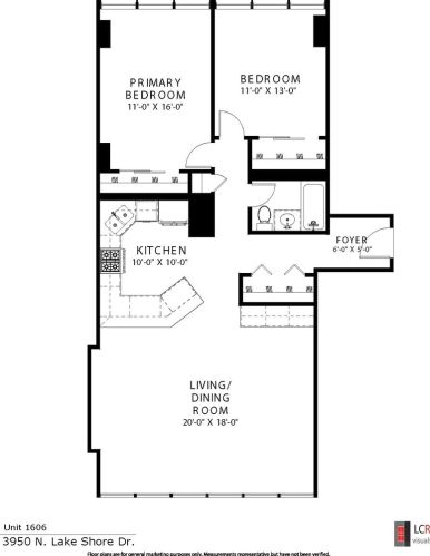 3950 Lake Shore Dr, Chicago IL  60613-3434 exterior