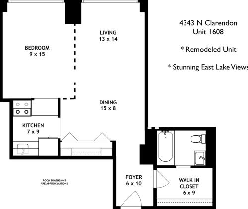 4343 Clarendon Ave, Chicago IL  60613-2698 exterior