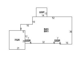 20 Fox Ln, Newton MA  02459-3024 floor plan