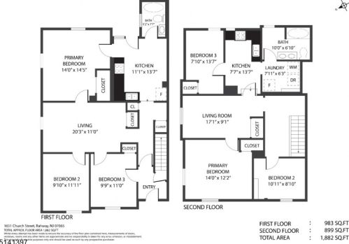 1645 Church St, Rahway NJ 07065-3424 exterior