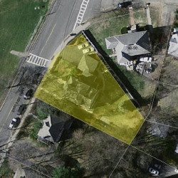 144 Side Pkwy, Newton MA  02458-1847 aerial view