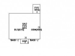 41 Dalby St, Newton MA 02458-1030 floor plan