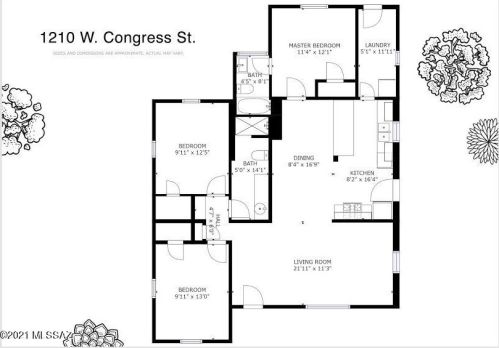 1210 Congress St, Tucson AZ 85745-2812 exterior