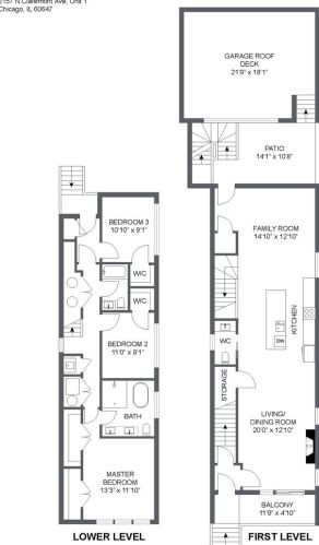 2157 Claremont Ave, Chicago IL 60647-3212 exterior