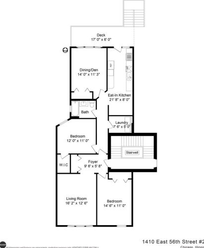 1410 56th St, Chicago IL  60637-1826 exterior