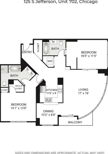 125 Jefferson St, Chicago IL 60661-3609 exterior