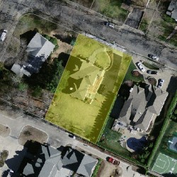 11 Columbine Rd, Newton MA 02459-3444 aerial view