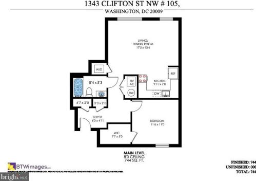 1343 Clifton St, Washington DC 20009-7002 exterior