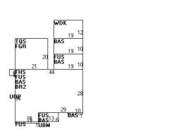 421 Waverley Ave, Newton MA  02458-2727 floor plan