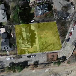 57 Elm Rd, Newton MA 02460-2144 aerial view