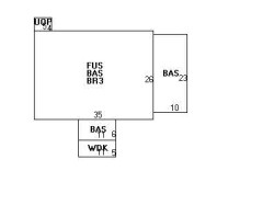 44 Morton St, Newton MA  02459-1009 floor plan